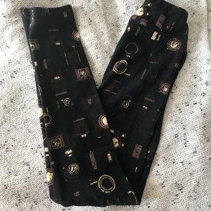 Lularoe Camera print girls leggings